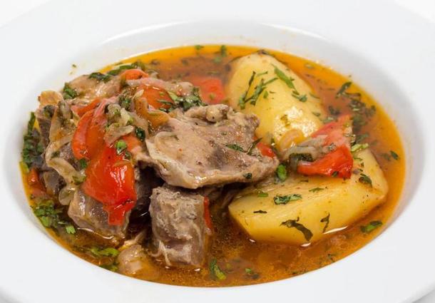 Хашлама (казан/мангал) по-домашнему с говядиной и овощами