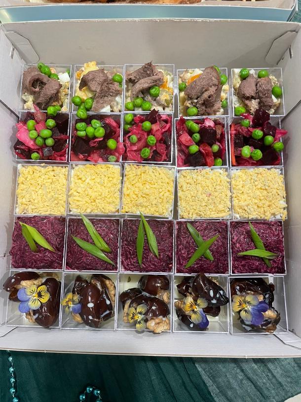 Бокс "Советские закуски" 25 шт