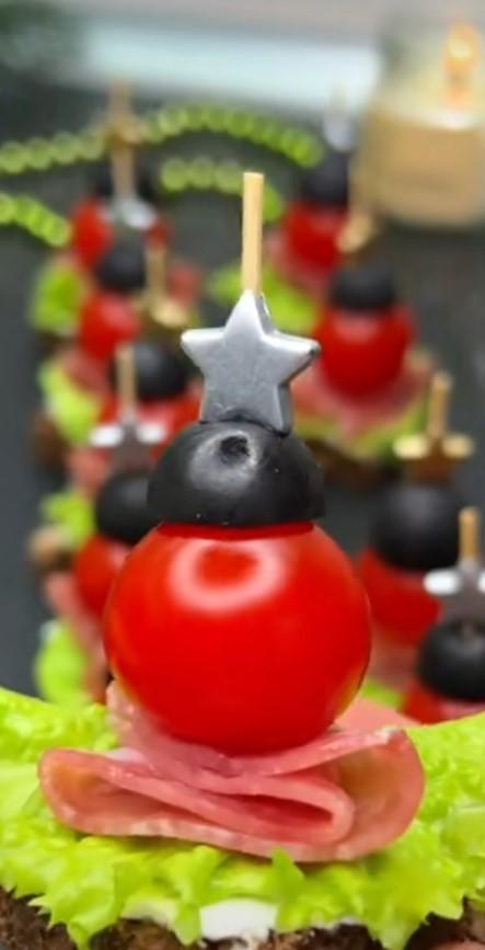 Канапе с солями Канапе с солями