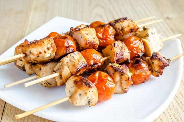 Мини брошет из куриного филе Мини брошет из куриного филе