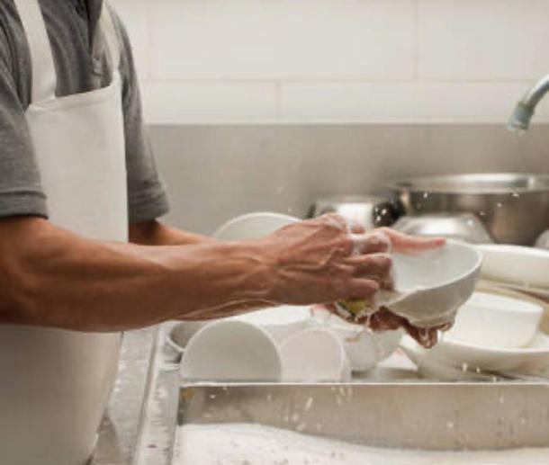 Услуги по мытью посуды на фуршете Услуги по мытью посуды на фуршете