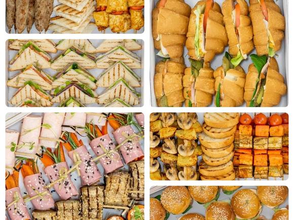 Сытный фуршет с горячими закусками на 10-15 человек в Казани