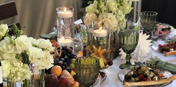 Банкет с холодными закусками на 15-20 персон с обслуживанием