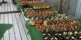 Премиальный фуршет с обслуживанием на 30 персон