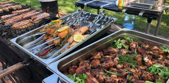 Барбекю на 45 персон