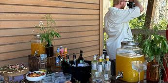 Необычный мини-банкет на 26 персон